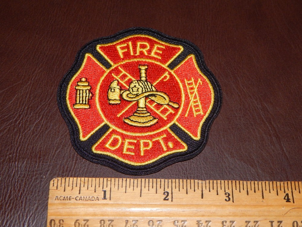 FIRE DEPARTMENT RESCUE PATCH
