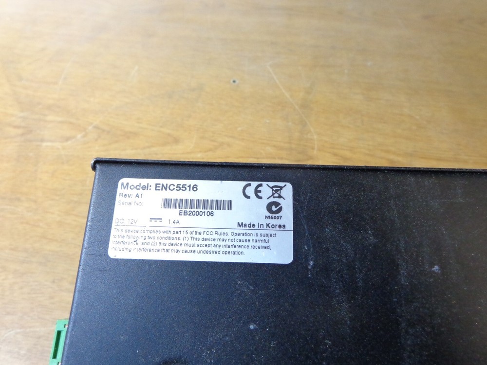 PELCO ENC5516 DIGITAL SENTRY ENCODER 16 CHANNEL H . 264 RACKMOUNT