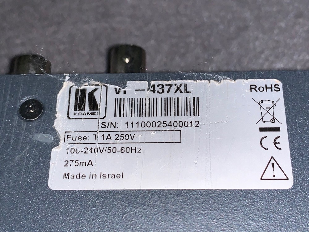 Kramer VP-437XL Presentation Switch/Scaler