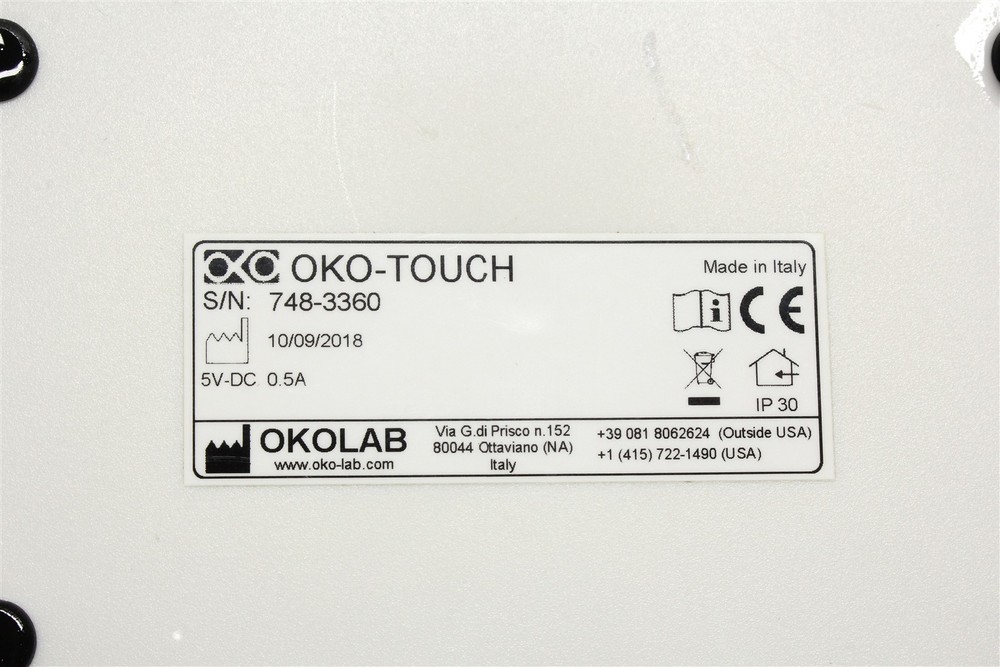 Okolab OKO-Touch Touchscreen Interface w/ T Unit Temperature Controller