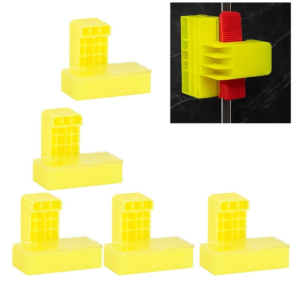 5PCS Tile Corner Leveling Clips for Efficient Wall Tile Corner Installation