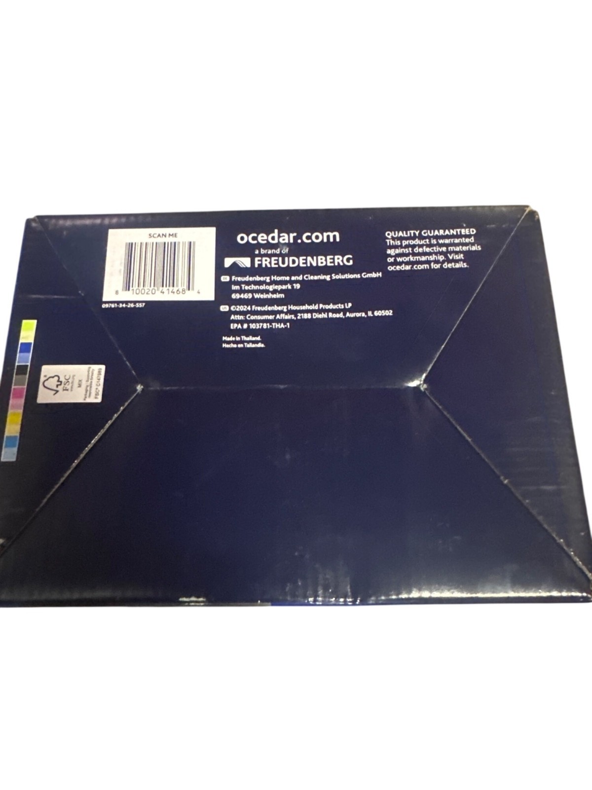 O-Cedar H2prO Flat Mop System New in box