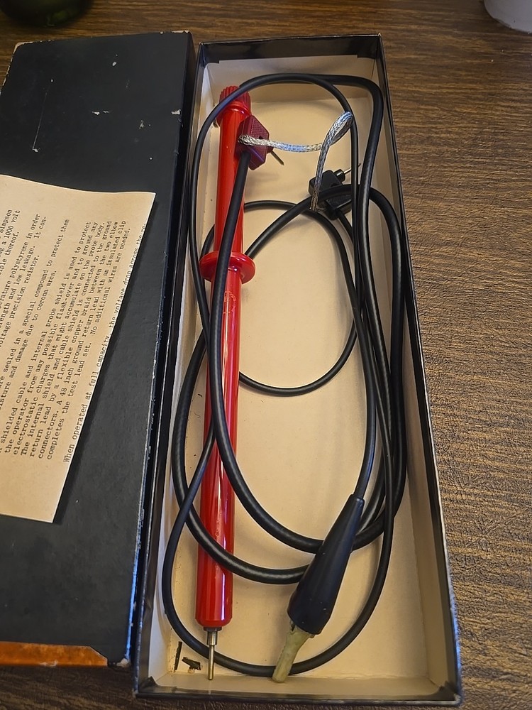 Simpson Model 260 High Voltage Test Probe 50Kv.