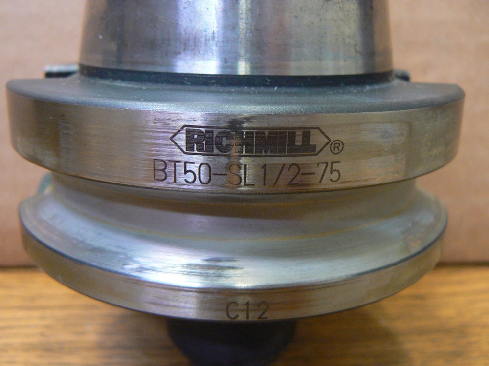RICHMILL BT50-SL 1/2-75 END MILL TOOL HOLDER
