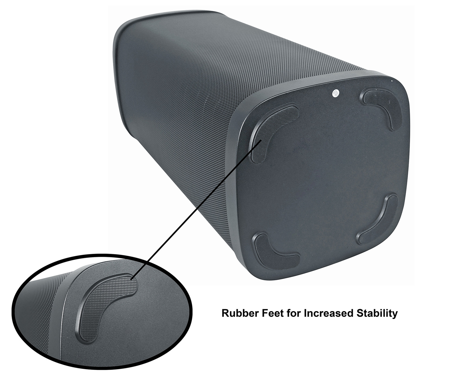 Rockville BASS PARTY 65 V2 1200w Battery Powered LED Bluetooth Speaker Mic Input