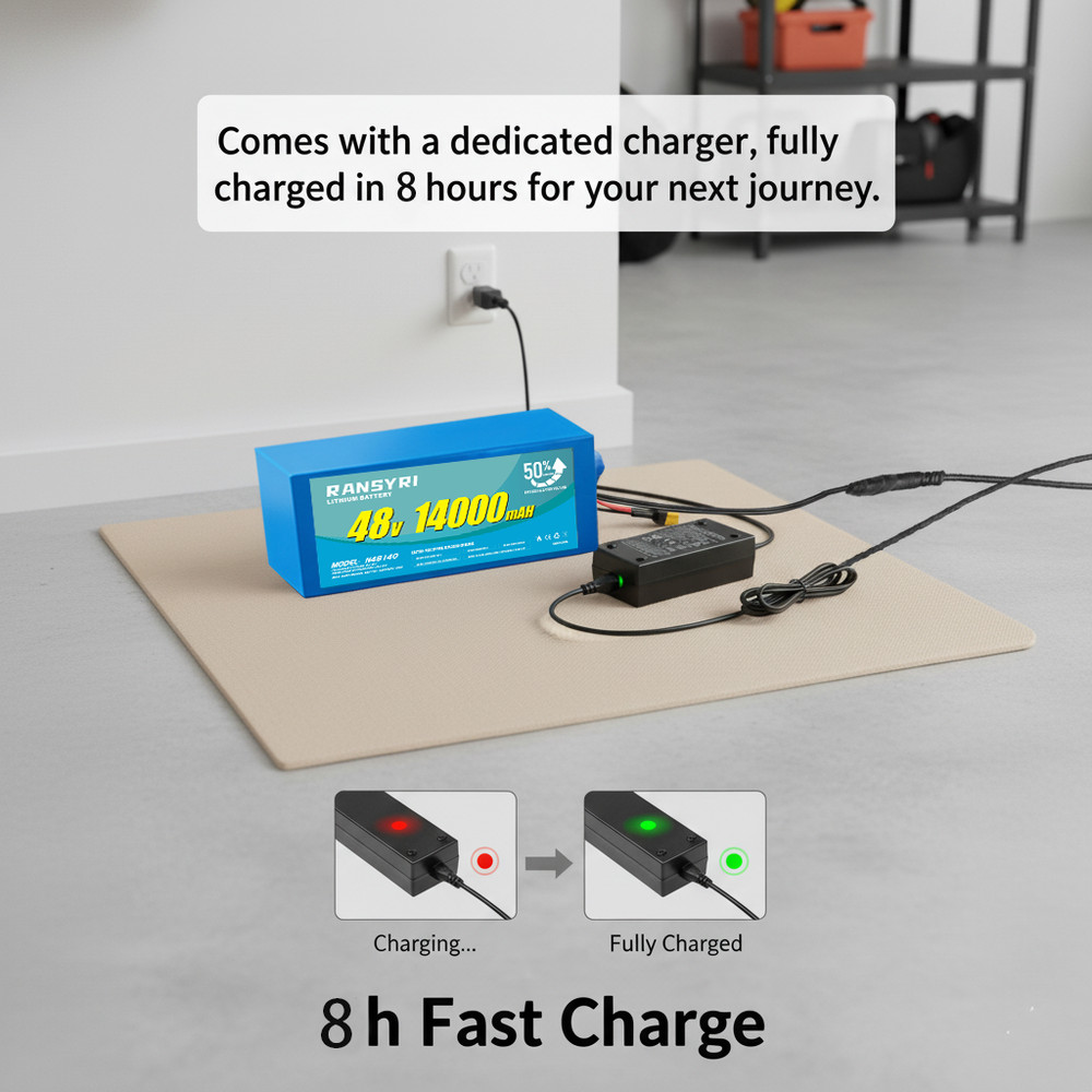 48V 14AH Battery Blue battery