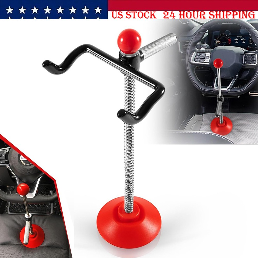 Steering Wheel Holder Alignment, Adjustable Wheel Lock Tool for Truck/Buses/Vans