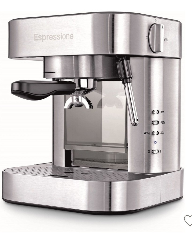 Espressione Automatic Pump Espresso Machine with Thermo Block System Stainless