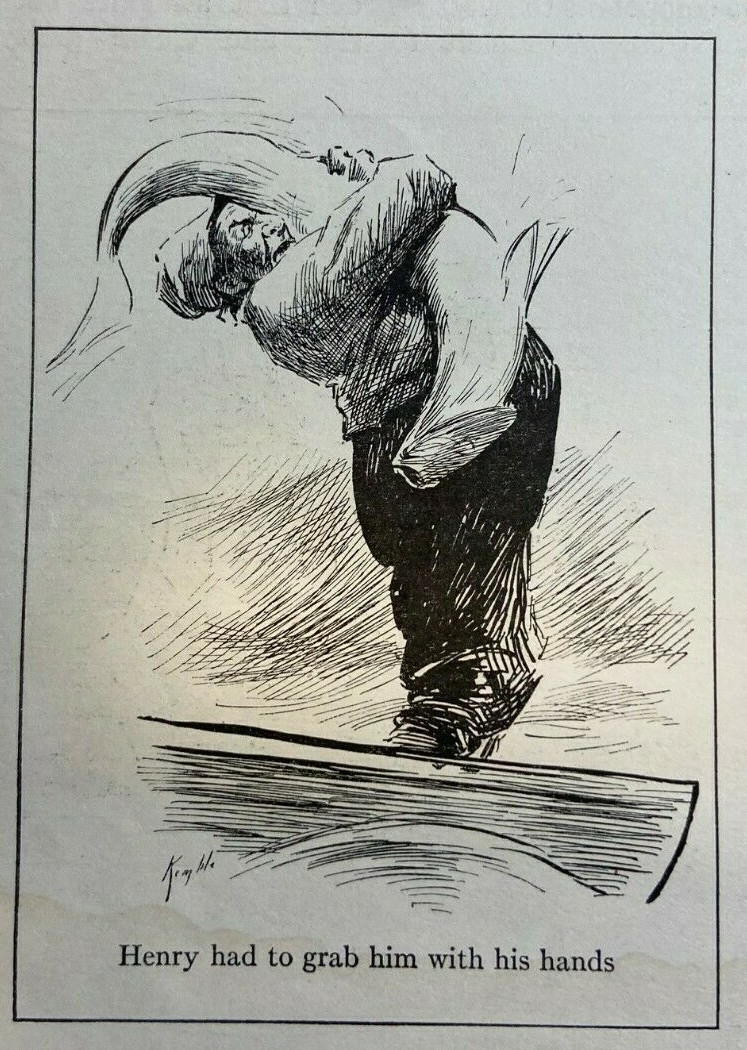 1911 Food Eating illustrated