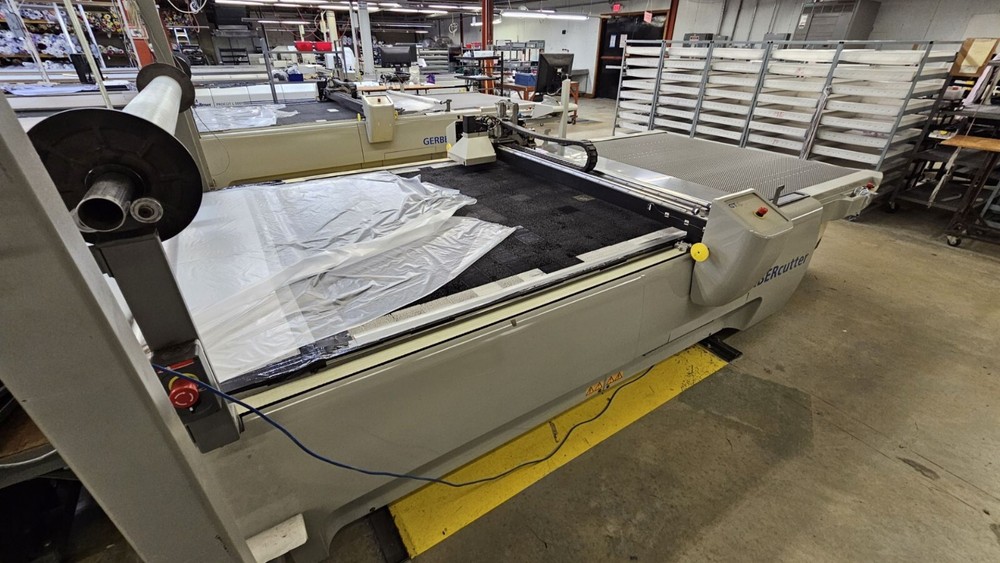 Gerber GTXL Computerized fabric cutting machine