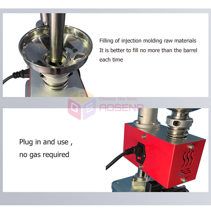 10g injection Machine Desktop Manual Vertical Plastic Injection Molding Machine