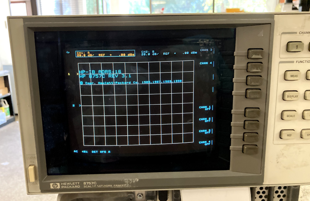 Hewlett Packard 8757C Network Analyzer