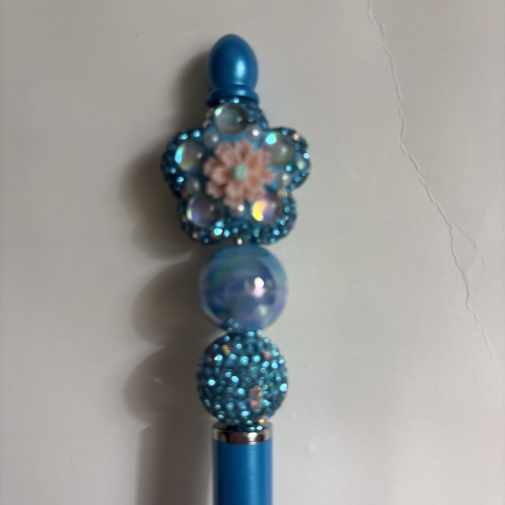HANDCRAFTED BEADED PEN & NOTE PAD SET -believe in you