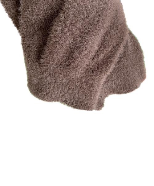 thisisneverthat Script Shaggy Knit brown