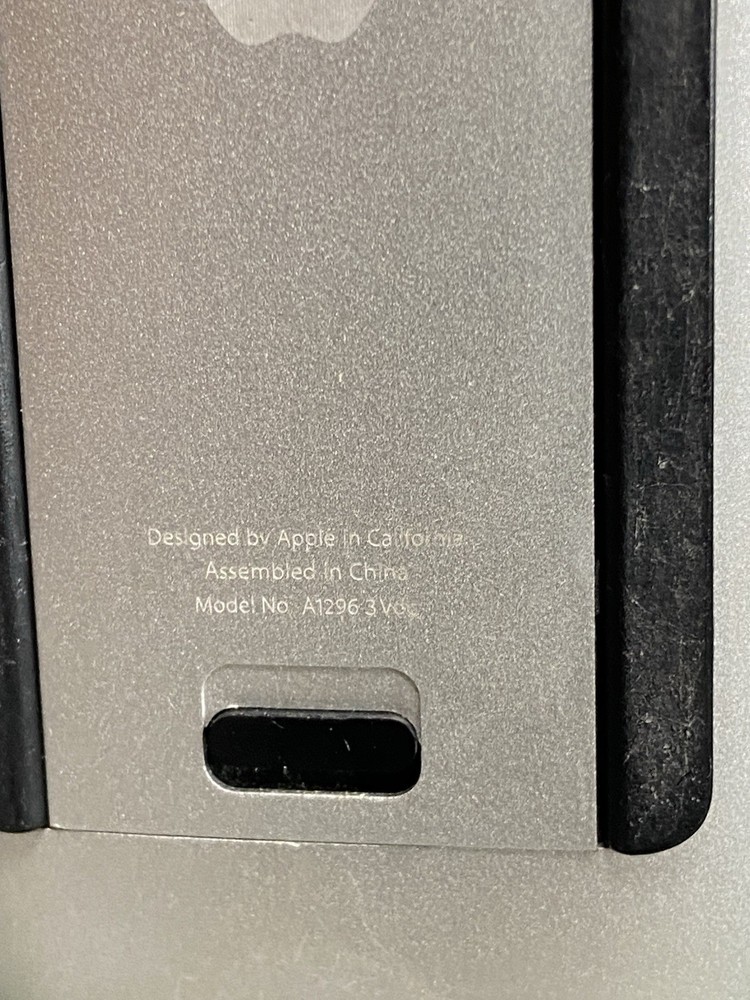 Apple A1314 Keyboard & A1296 Mouse Set, Wireless Bluetooth, Working, Set 2