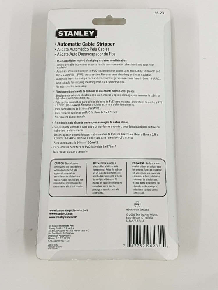 Stanley Flat Cable Wire Stripper