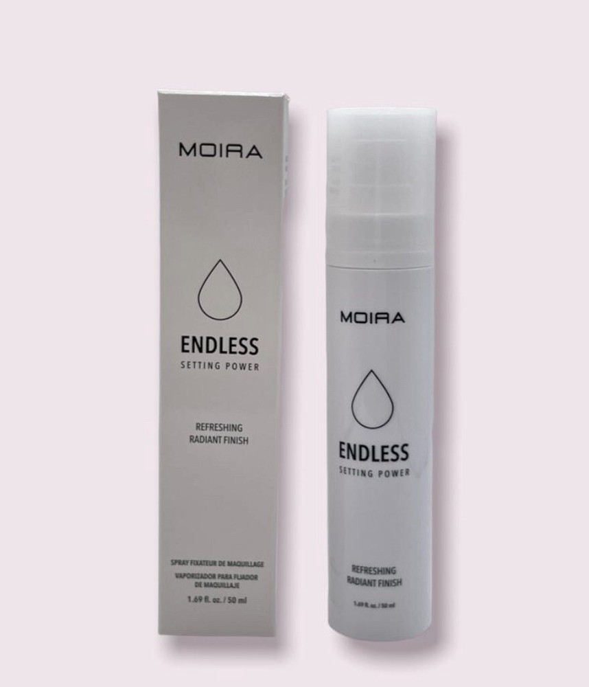 MOIRA ENDLESS SETTING POWER SPRAY for Refreshing, Radiant Finish for face