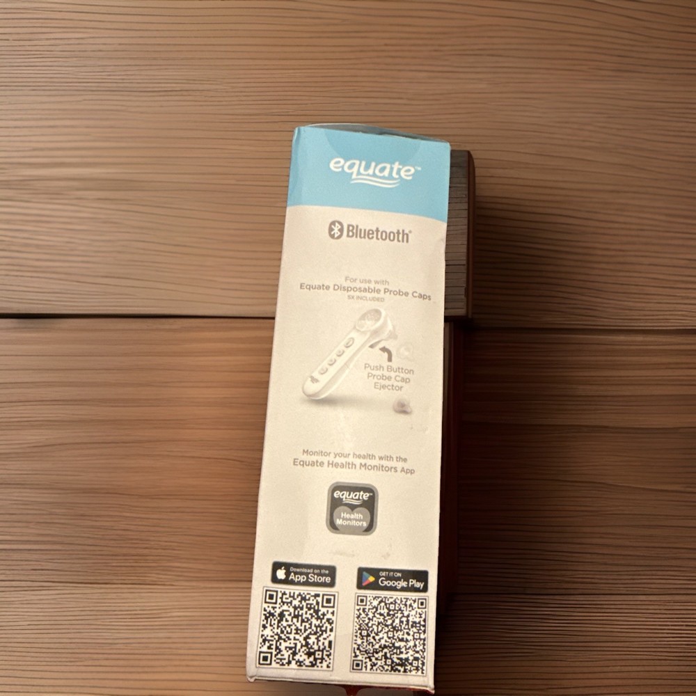 Equate Bluetooth Dual-Function Infrared Thermometer, Forehead and Ear Mode