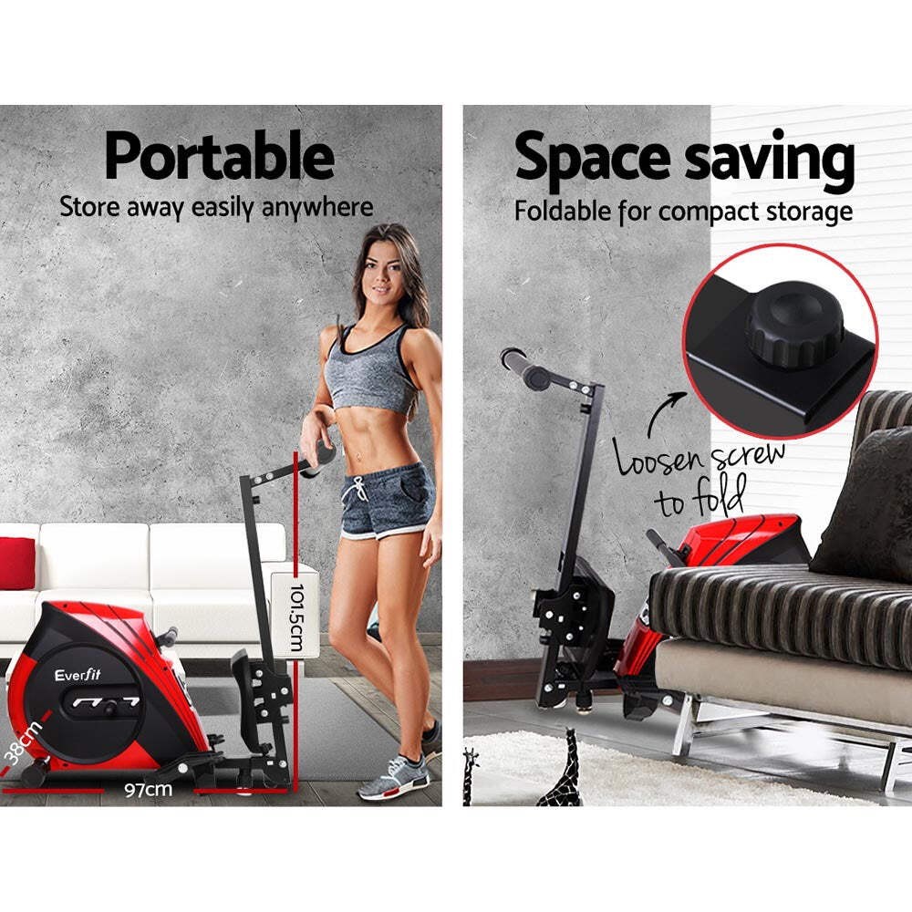 NNEDSZ 4 Level Rowing Exercise Machine