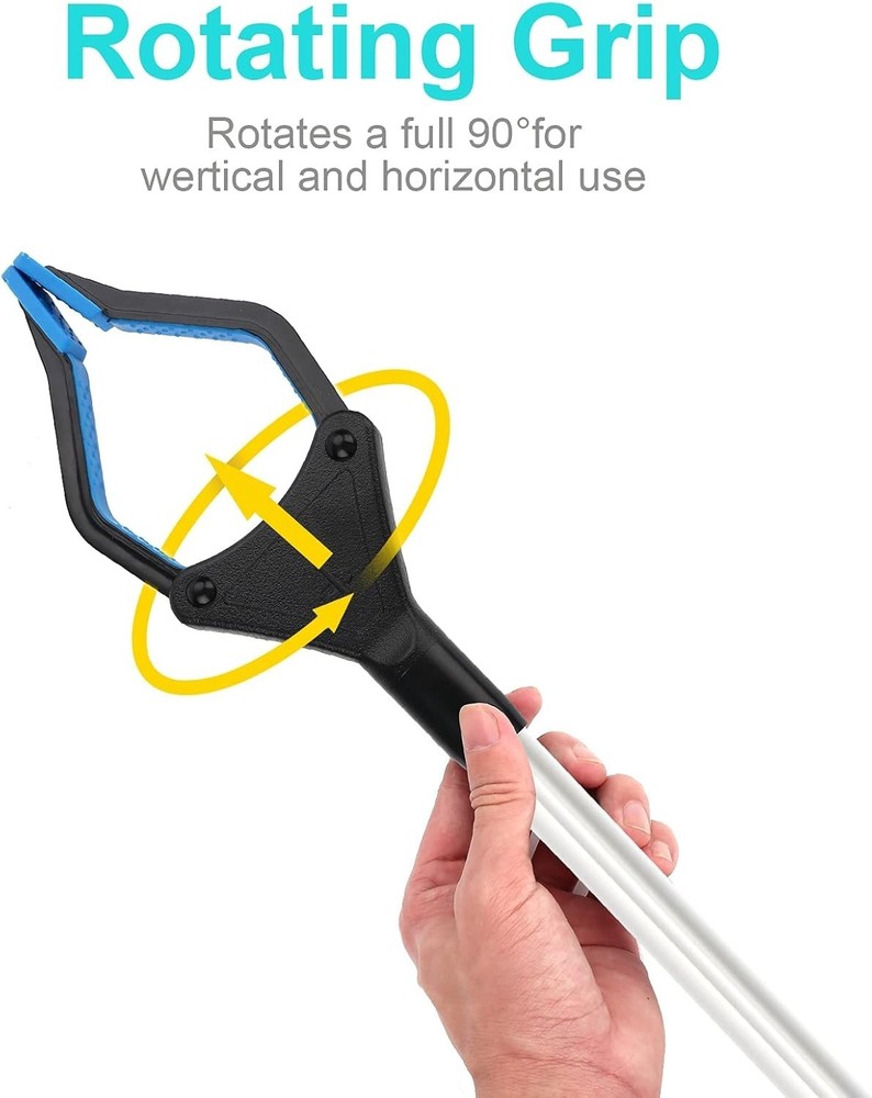 Rotating 32" Grabber Tool – Perfect Litter Picker for Easy Accessibility