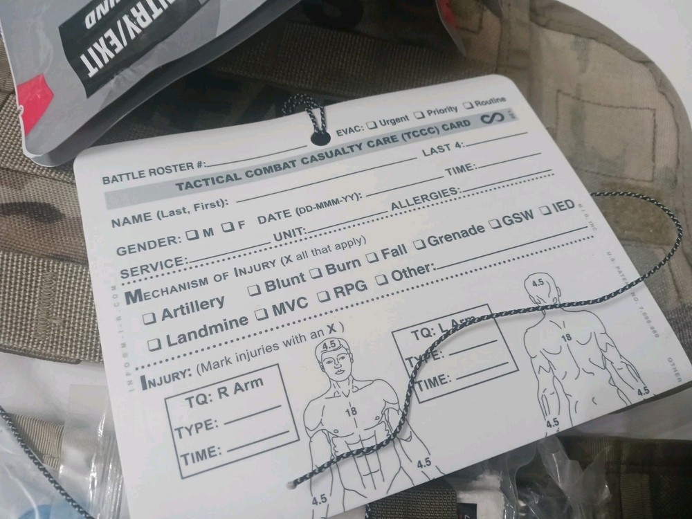 USGI OCP IFAK II First Aid Kit Complete With Extras