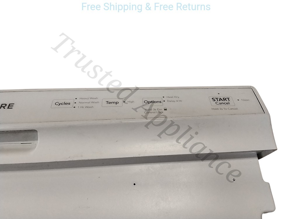 OEM Dishwasher Control Panel A035627 WHITE