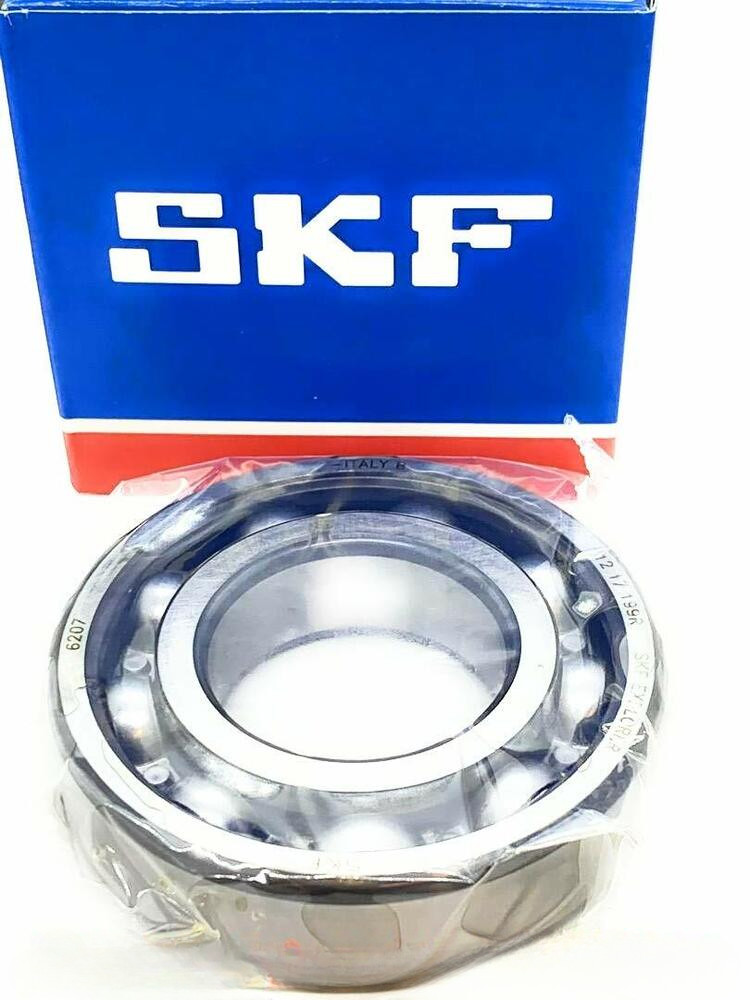 SKF 6207 C3 DEEP GROOVE BALL BEARING, OPEN TYPE, NO SEALS 35x72x17 mm