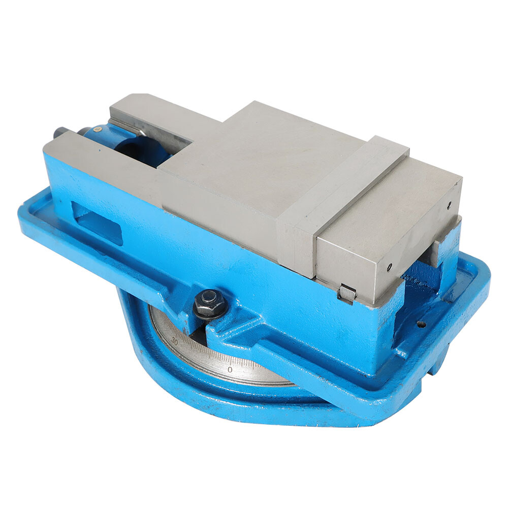 4" Lockdown CNC Milling Machine Vise With Base