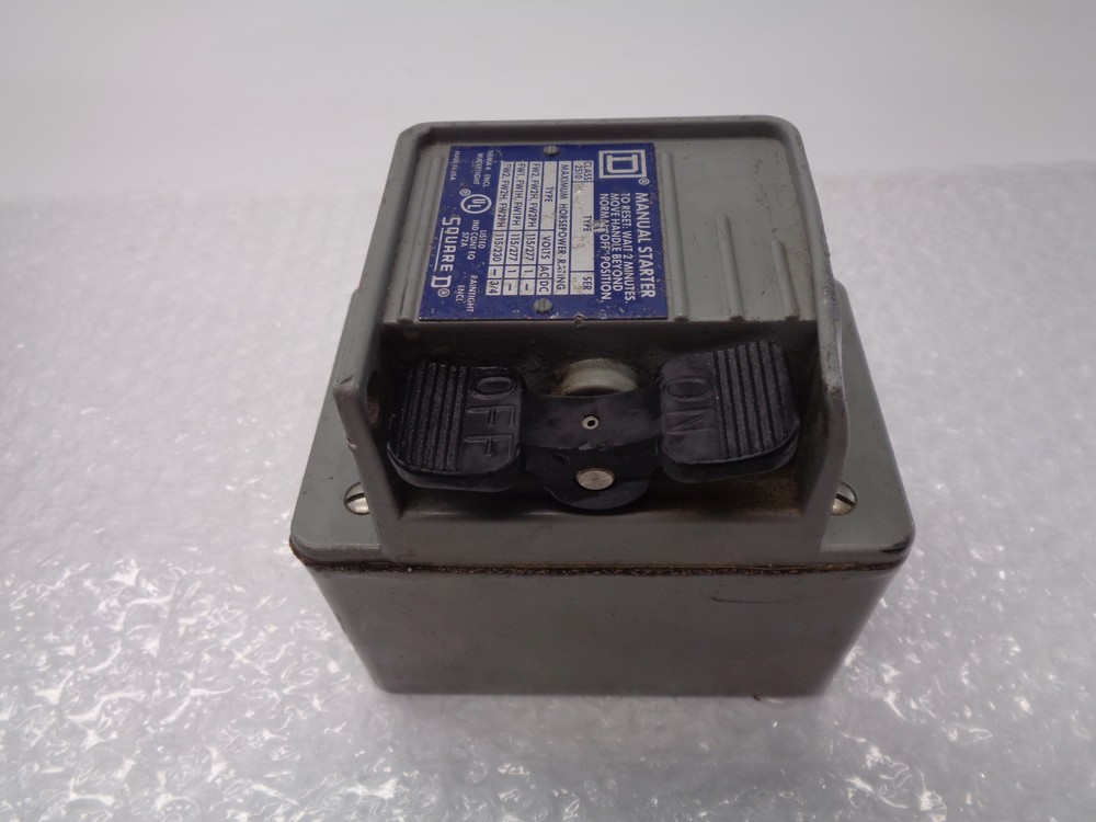 SQUARE D 2510PWIDB SER.A MANUAL STARTER UNMP