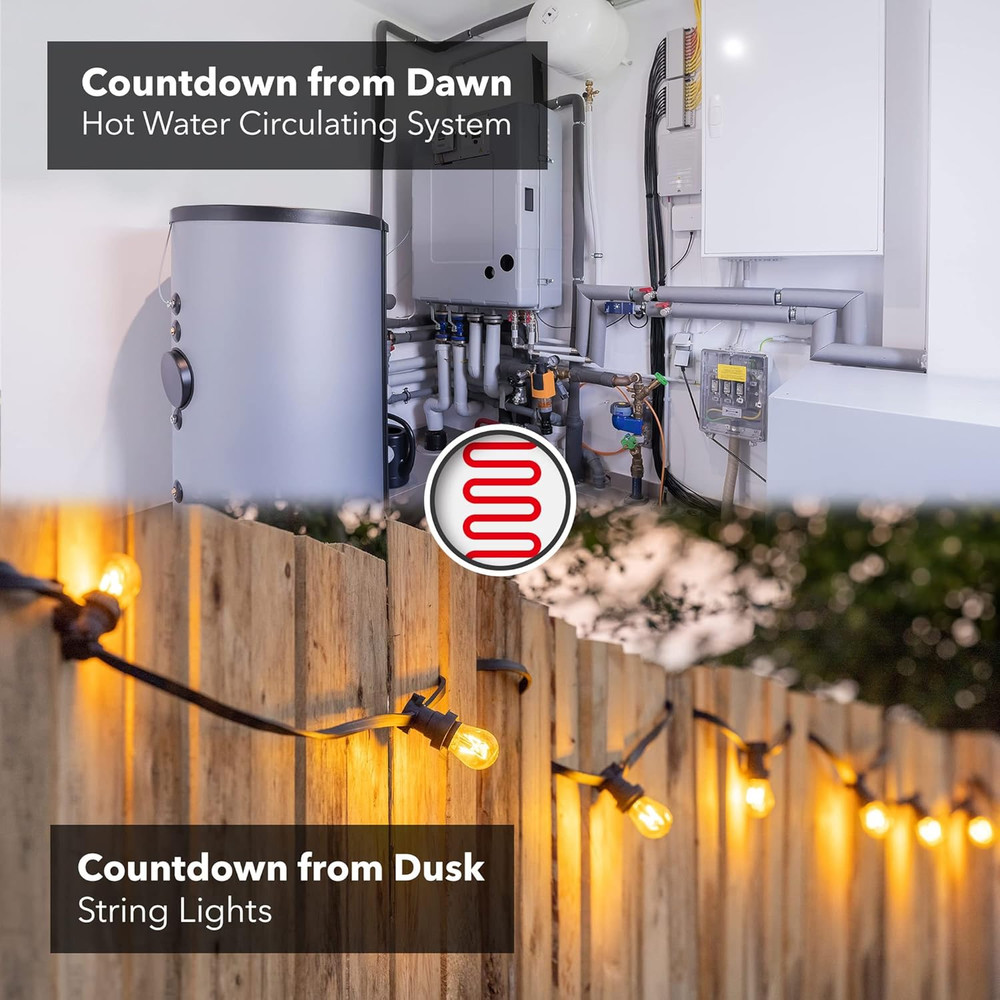 Short Period Repeat Cycle Intermittent Timer, Interval Timer - Day, Night, or 24