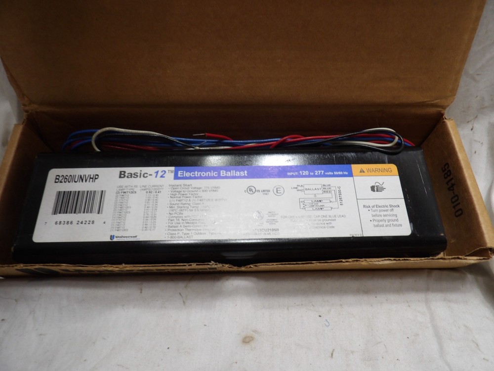 Universal Lighting Basic-12 Electronic Ballast B260IUNVHP