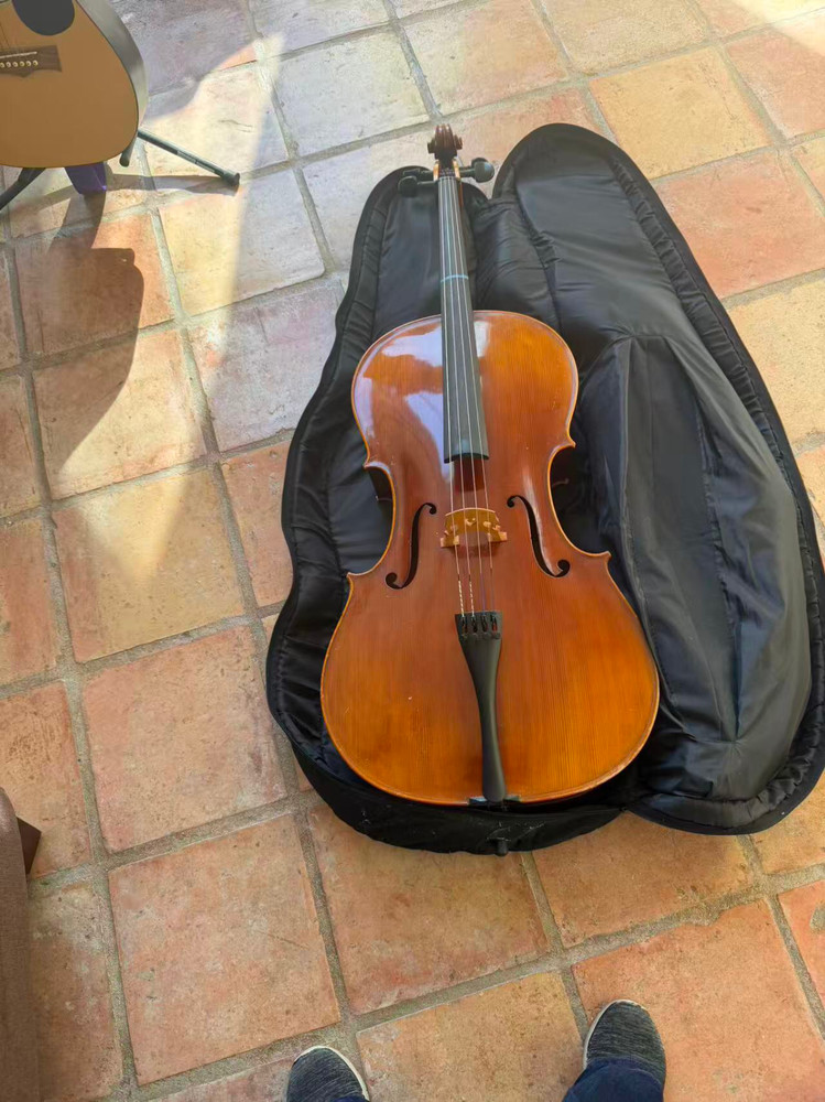 Cello with Soft Case, Size 4/4
