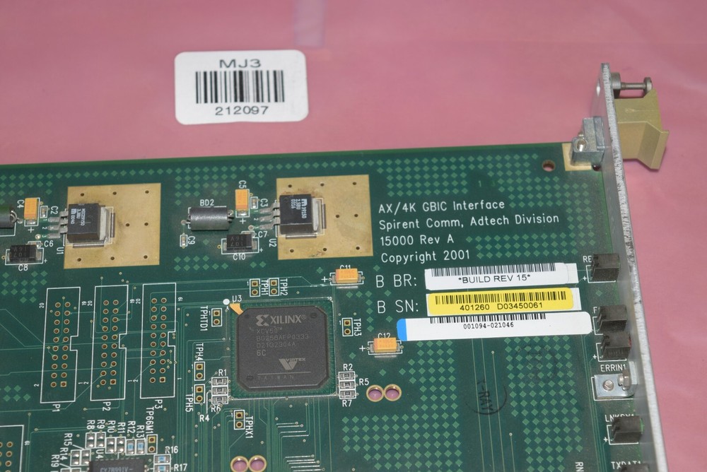 Spirent Adtech AX/4K GBIC Interface #212097-AH1