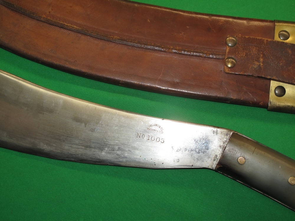 US Army Issue 1st Model Collins Sword Machete Knife