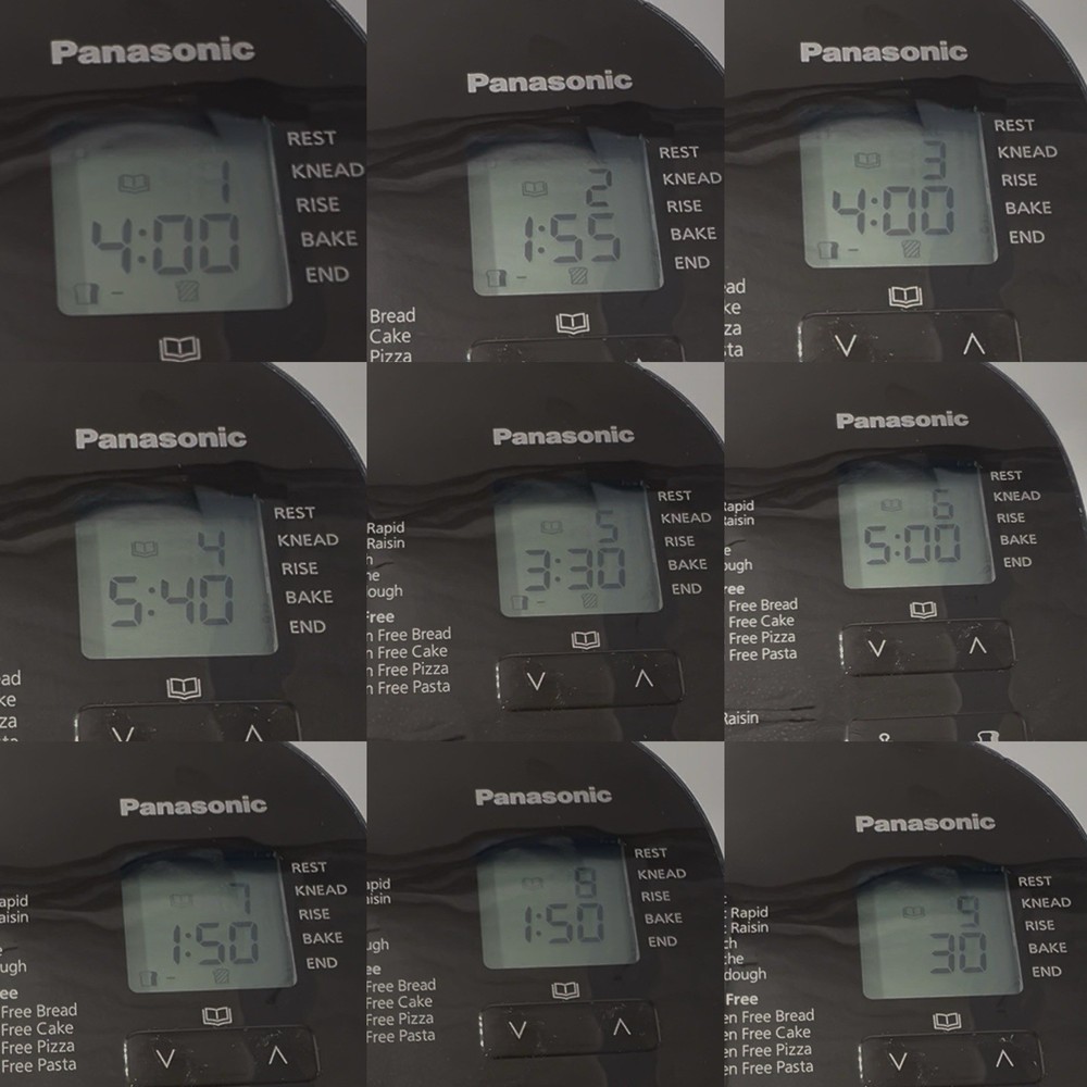 Panasonic SD-R2550 S Silver Automatic Bread Maker Machine