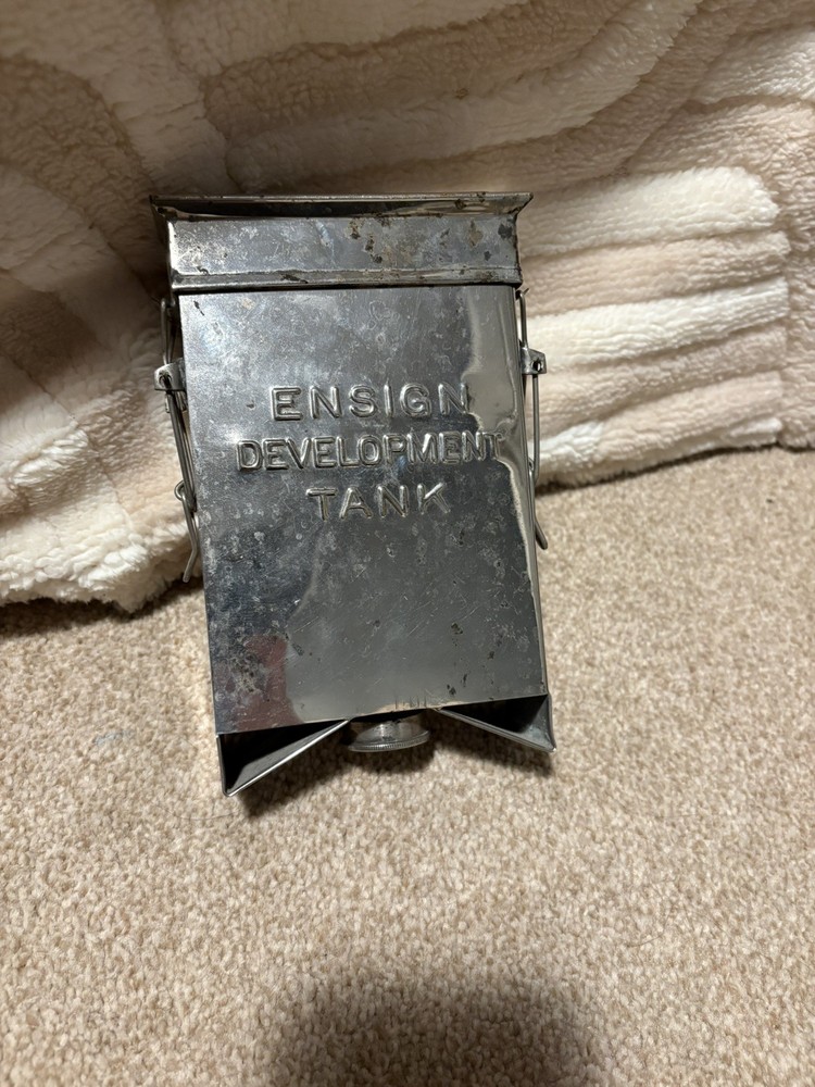 RARE Vintage Ensign Darkroom Developing Tank for Film developing