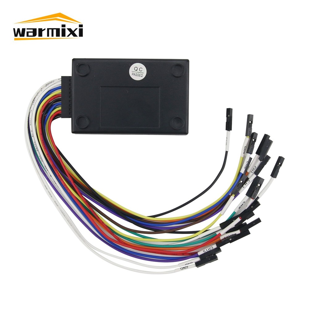 Mini 16 Logic Analyzer USB 100M Max Sample Rate 16CH 1.1.34 Fit 1.2.10 Software