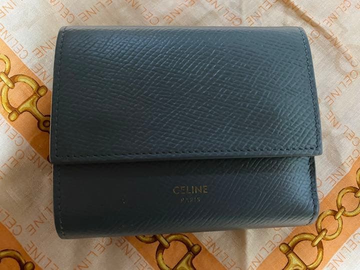 Celine Mini Foldable Wallet From Japan
