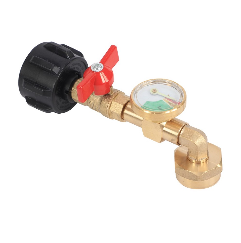 With Gauge & Control Valve Propane Refill Kit for Bottles