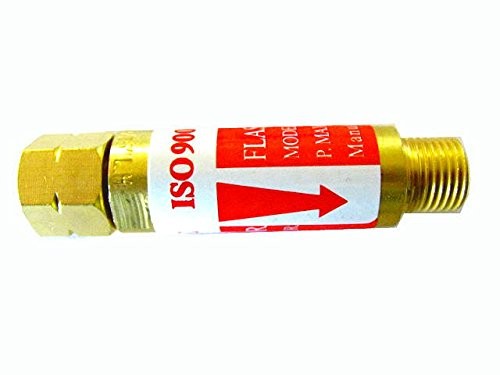 Devardi Glass Acetylene Welding Flashback Arrestor Brass