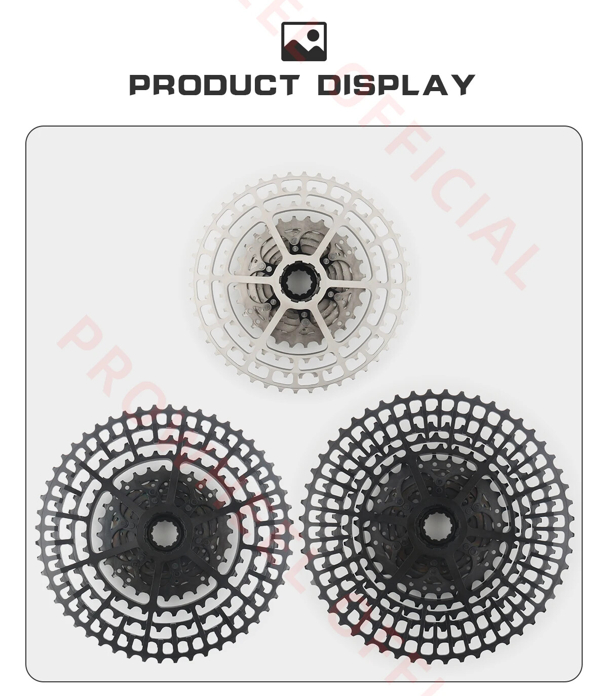 Mountain Bike Cassette 10 11 12 Speed MTB K7 46T 50T 52T HG Compatible