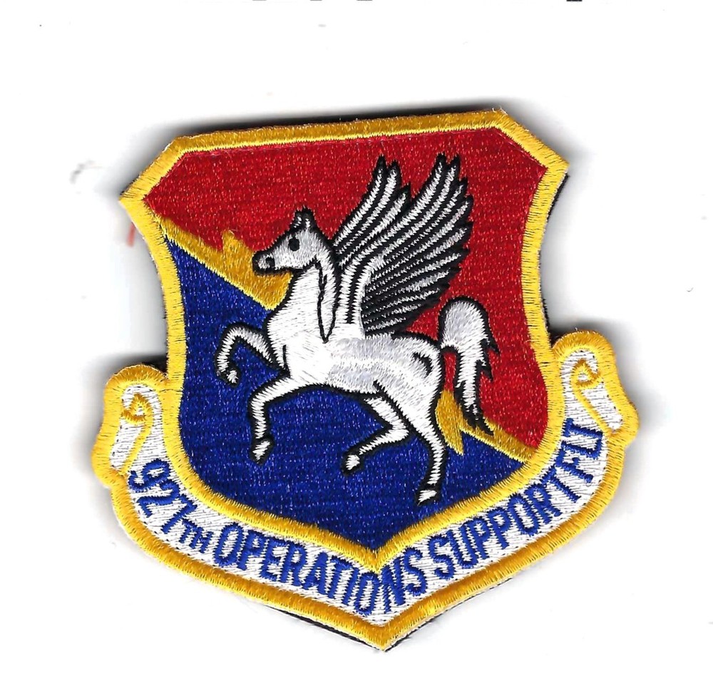 PATCH USAF  927TH OPERATIONS SUPPORT FLT    B7-2A