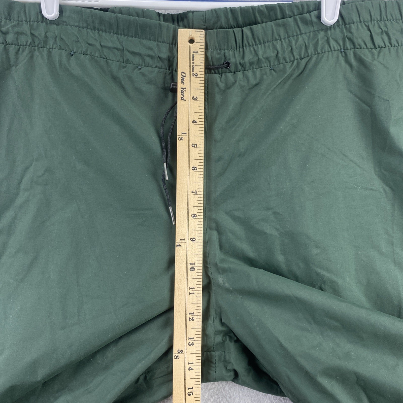 Walls XL Green Rain Suit Set Jacket Pants Waterproof Hooded Nylon Outdoor