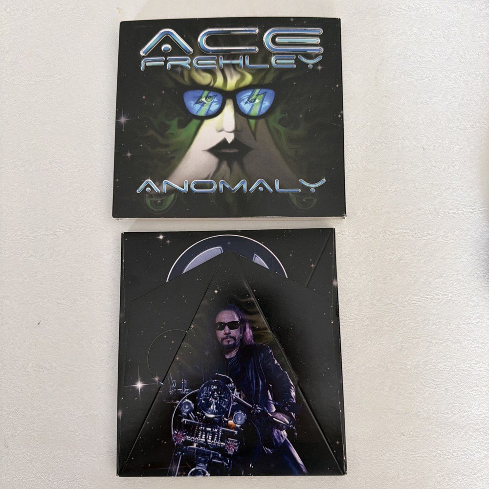 Ace Frehley Anomaly SIGNED insert JSA cert and CD included