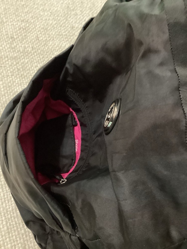 lululemon Arabesque Black Workout Bag