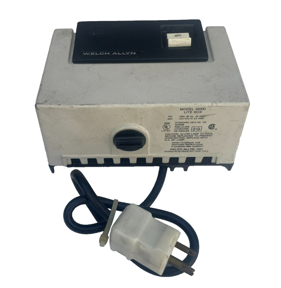 Welch Allyn Solar Light Source Lite Box 48300