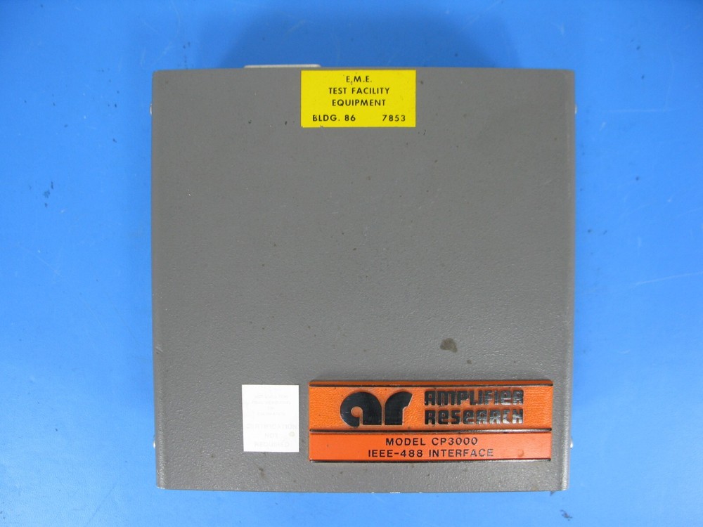 (1) USED AMPLIFIER RESEARCH MODEL CP3000 IEEE-488 INTERFACE