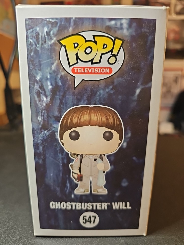 Funko Pop! Vinyl Stranger Things Ghostbuster Will #547