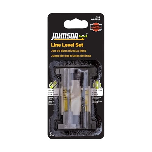 Johnson Level & Tool 595 Structo-Cast Line, 3", 2 3" Kit, Structo Cast