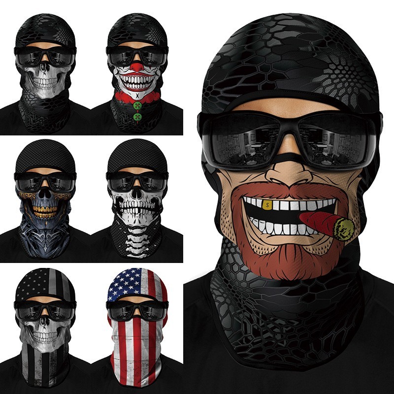 Balaclava Face Mask UV Protection Ski Sun Hood Tactical Full Masks for Men Women